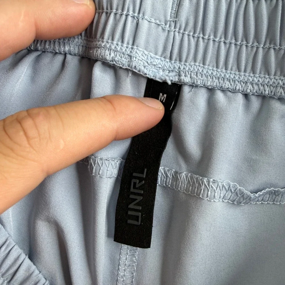 UNRL Apex Shorts Mens Size Medium Light Blue Athletic Gym Training Workout